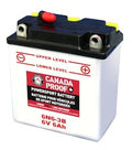 Canada Proof 6N6-3B Flooded powersports battery