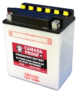 Canada Proof CB14-A2 Flooded powersports battery