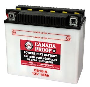 Canada Proof CB18-A Flooded powersports battery
