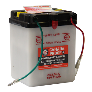 Canada Proof CB2.5L-C Flooded powersports battery