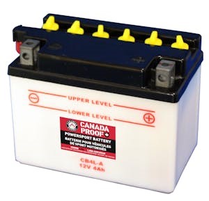 Canada Proof CB4L-A Flooded powersports battery