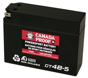 Canada Proof CT4B-5AGM AGM powersports battery