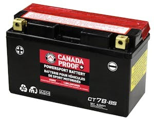 Canada Proof CT7B-BSAGM AGM powersports battery