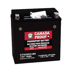 Canada Proof CTX20CH-BSAGM AGM powersports battery