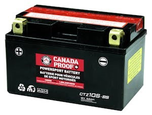 Canada Proof CTZ10S-BSAGM AGM powersports battery