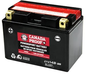 Canada Proof CTZ14S-BSAGM AGM powersports battery