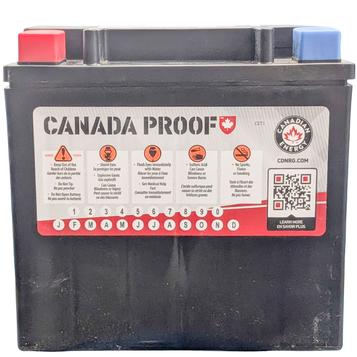 Group AUX-14 AGM Battery - 200 CCA | DIYBattery GAUX14