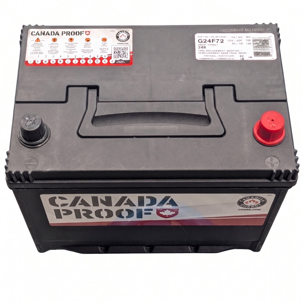 Group 24F Battery - 700 CCA | DIY-G24F72