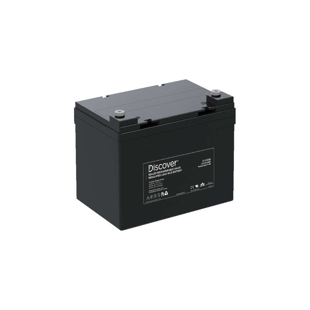 Sealed Lead Acid Battery 35AH - 12V AGM Deep Cycle | DIY-D12350D