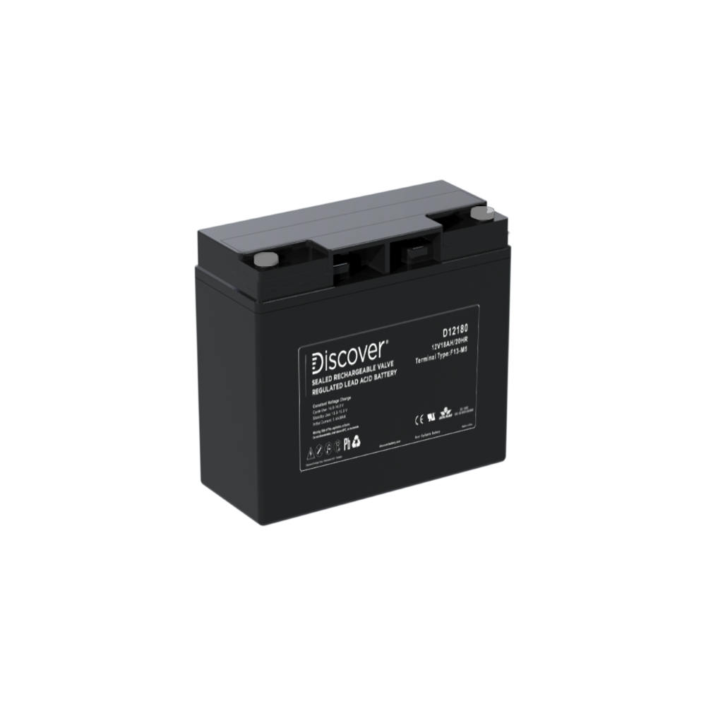 Sealed Lead Acid Battery 18AH - 12V AGM Deep Cycle | DIY-D12180D