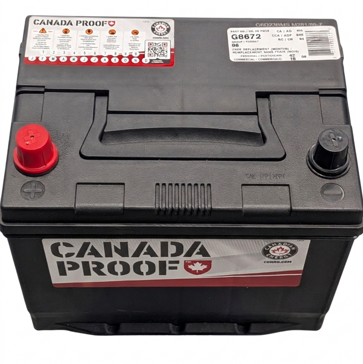 Group 86 Battery - 640 CCA | DIY-G8672