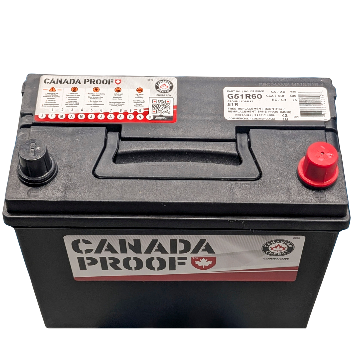 Group 51R Battery - 500 CCA | DIY-G5160