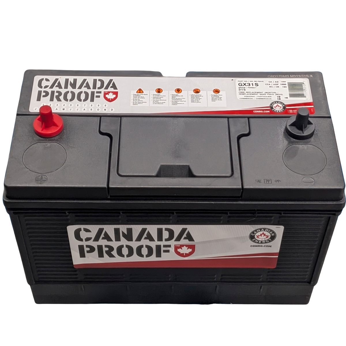 Group 31S Truck Battery - 1000 CCA | DIYBattery GX31S