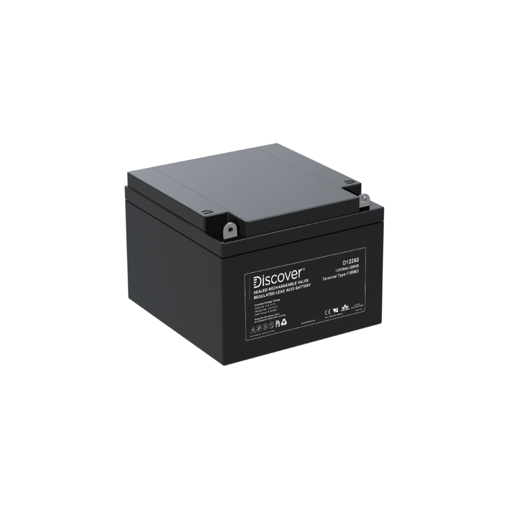 Sealed Lead Acid Battery 24AH - 12V AGM Deep Cycle | DIY-D12240D
