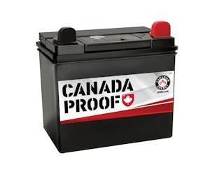 Canada Proof GAU1R Group U1R 340 CCA starting battery — manufacturer image